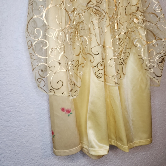 Disney Princess Belle Dress nightgown costume Pajama 3t - Picture 11 of 12